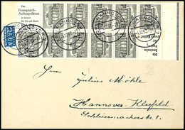 6297 Berliner Bauten 1952, 1 Pf., 2 Versch. H-Blätter Als Einheit Aus Markenheftchenbogen (HBl. 10 Mit Rand) Portorichti - Autres & Non Classés