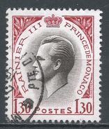 Monaco 1965. Scott #604 (U) Prince Rainier III - Oblitérés