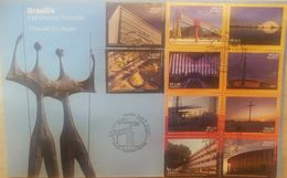 L) 2017 BRAZIL, BRASILIA, HUMANITY WORLD HERITAGE, CITY, CHURCH, ARCHITECTURE, FULL COLORS, FDC - Ungebraucht