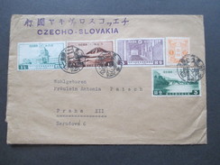 Japan 1911 Flugpost / Airmail Nach Prag! Czecho-Slovakia. Interessante Frankatur! Interessante Destination!! - Briefe U. Dokumente