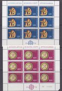Europa Cept 1976 Yugoslavia 2v 2 Sheetlets ** Mnh (37095) - 1976