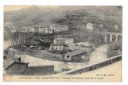 OLLIERGUES  (cpa 63)  Usines Villadère Vues De La Route -    - L 1 - Olliergues