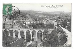 OLLIERGUES  (cpa 63)   Le Viaduc Et La Ville  -    - L 1 - Olliergues