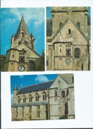 3 CPM  -  Auffay  - Eglise Notre Dame - Auffay