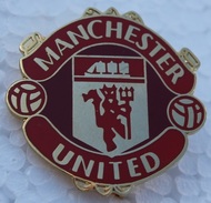 BROCHE - FOOTBALL - FOOT - MANCHESTER UNITED . RED DEVIL'S - DIABLE - Fussball