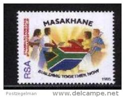 REPUBLIC OF SOUTH AFRICA, 1995, MNH Stamp(s) Masakhane (big)   Nr(s.) 969 - Unused Stamps