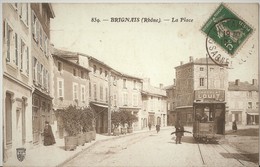 BRIGNAIS - La Place - Tramway - Brignais