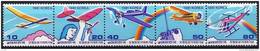 COREE DU SUD Avions, Avion, Plane. Yvert N° 1113/17. 3e Competition Aeromodelisme 27** MNH  Dentelé, Perforate. - Flugzeuge