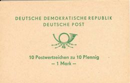 DDR - Sonder-Markenheftchen (SMHD), 1977, Mi 1b - Booklets
