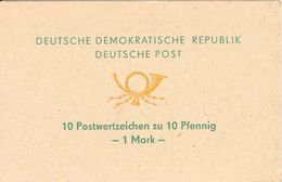 DDR - Sonder-Markenheftchen (SMHD), 1977, Mi 1c - Booklets