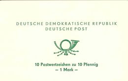 DDR - Sonder-Markenheftchen (SMHD), 1972, Mi 1e - Booklets