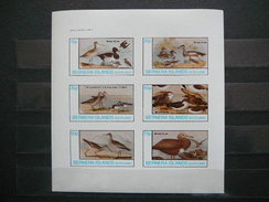 GB UK Birds Vogel Oiseaux # Scotland - Bernera 1982 MNH S/s Imperf. # - Agriculture