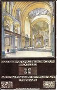 BRUXELLES (1081) - Religion : Dessin De L'autel Majeur Et Du Choeur De La Future Basilique Nationale Du Sacré Coeur. CPA - Koekelberg