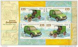 Hungary 2013. EUROPA CEPT - Postal Cars Complete Sheet MNH (**) - Unused Stamps