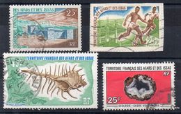 Afars Et Issas N°334 - 338 - 370 - 414 Oblitérés - Used Stamps