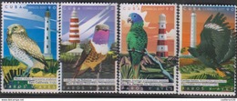 RO) 2017 CUBA-CARIBE, LIGHTHOUSES AND BIRDS, OWL ATHENE CUNICULARIA, COLIBRI CALLIPHÑOX, PARROT  ARATINGA ACUTICAUDATA,H - Ongebruikt