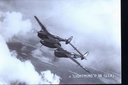 LIGHTNING         CARTE PHOTO - 1939-1945: 2a Guerra
