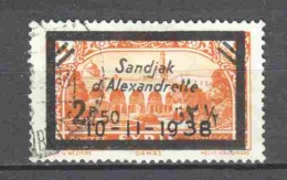 Turkey Sandjak Alexandrette 1938 Mi 24 Canceled - 1934-39 Sandjak Alexandrette & Hatay