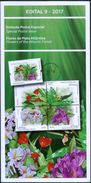 BRAZIL 2017 - Flowers Of The Atlantic Forest   - Edict Nr. 09-2017 - Ongebruikt