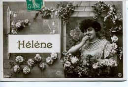 13502  . LES  PRENOMS  -   HELENE     Circulée En 1909 - Prénoms