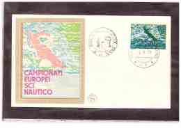 FDC4846    -   SAN MARINO    6.9.79   /    FDC    CAMPIONATI EUROPEI DI SCI NAUTICO - Ski Nautique