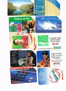 TELECOM ITALIA -  LOTTO DI 10 SCHEDE TELEFONICHE DIFFERENTI ( )  - USATE - Públicas  Publicitarias