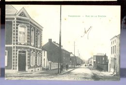 Cpa Trazegnies  Estaminet   1906 - Courcelles