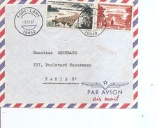 AEF ( Lettre Par Avion De 1961 De Fort-Lamy Vers La France à Voir) - Lettres & Documents