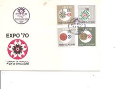 Exposition De Osaka -1970 ( FDC Du Portugal à Voir) - 1970 – Osaka (Japón)