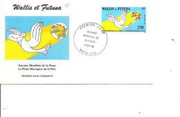 Wallis Et Futuna - Poste ( FDC De 1986 à Voir) - Brieven En Documenten