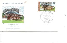 Wallis Et Futuna - Palais Du Roi ( FDC De 1977 à Voir) - Briefe U. Dokumente