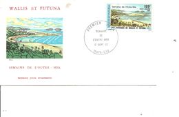 Wallis Et Futuna - Semaine De L'outremer ( FDC De 1982 à Voir) - Briefe U. Dokumente