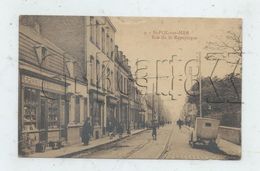 Saint-Pol-sur-Mer (59) : MP Du Magasin D’épicerie Et Liquides Rue De La République  En 1930 (animé, Voiture) PF. - Saint Pol Sur Mer