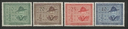 Liechtenstein. Internationale Pfadfinderführerkonferenz, Satz Nr. 315-318** Postfrisch - Unused Stamps