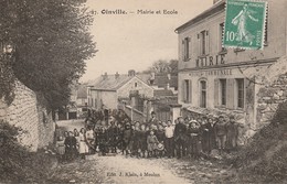 OINVILLE - Mairie Et Ecole - Autres & Non Classés