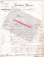 87 - BELLAC - 10 AVRIL 1857- DEMANDE EMPLOI PREPOSE DE L' OCTROI DE LIMOGES-A NOUALHIER DEPUTE PARIS-LAFFITTE CONTROLEUR - Documenti Storici