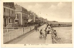 14/CPA A - Saint Aubin - Sur La Digue - Saint Aubin