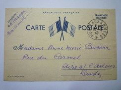 CARTE En FRANCHISE MILITAIRE  1940    - Documents