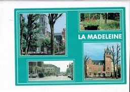 43790 - LA MADELEINE EGLISE SAINTE MARIE MADELEINE - LE SQUARE - LA RUE DU G DE GAULLE - La Madeleine