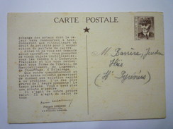 CARTE POSTALE De PROPAGANDE  VICHY  1941   - Documents