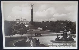 BERLIN - Konigsplatz Mit Krolloper, Siegessaule Und Bismarckdenkmal - Nv - Dierentuin