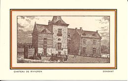 BRUXELLES (1083) : Le Château "De Rivieren" à Ganshoren. CPA. - Ganshoren