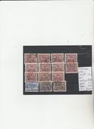 TIMBRES DE POLOGNE OBLITEREES PA  LOT  Nr VOIR SUR PAPIER AVEC TIMBRES  COTE 66€ - Gebruikt