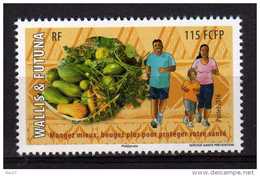 Wallis Et Futuna 2016 - Légumes, Santé - 1 Val Neufs // Mnh - Ongebruikt
