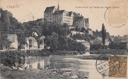 GERMANY - Colditz 1923 - Mulden Partie Und Schloss Von Norden Gesehen - Colditz