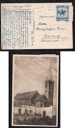 Rumänien Romania 1940 Picture Postcard German Church HUMBOLDT BRAZIL To FREIBURG Germany - Cartas & Documentos