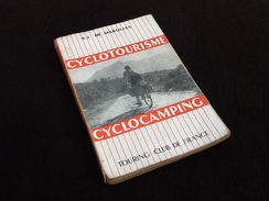 R.J De Marolles Cyclotourisme Cyclocamping Illustrations De Fréville (1952) - Moto