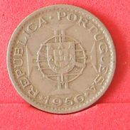 ANGOLA 2,5 ESCUDOS 1956 -    KM# 77 - (Nº19106) - Angola