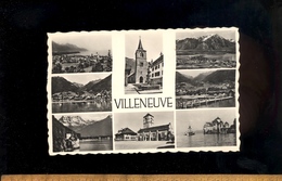 VILLENEUVE Vaud Suisse : Multivues Ville - Villeneuve