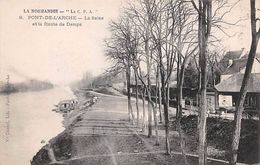 Pont De L'Arche        27         La Seine Et La Route De Damps            (Voir Scan) - Pont-de-l'Arche